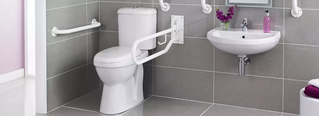 Modern Handicap Bathroom Solutions with Safety Features in Cooper City, FL